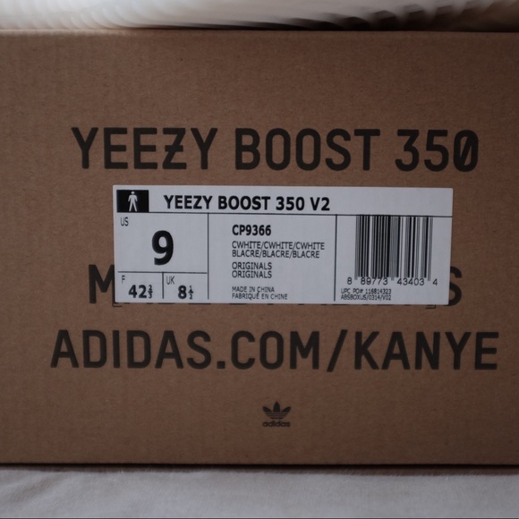 Brand New Adidas Zebra Yeezy Boost 350 - Picture 3 of 4